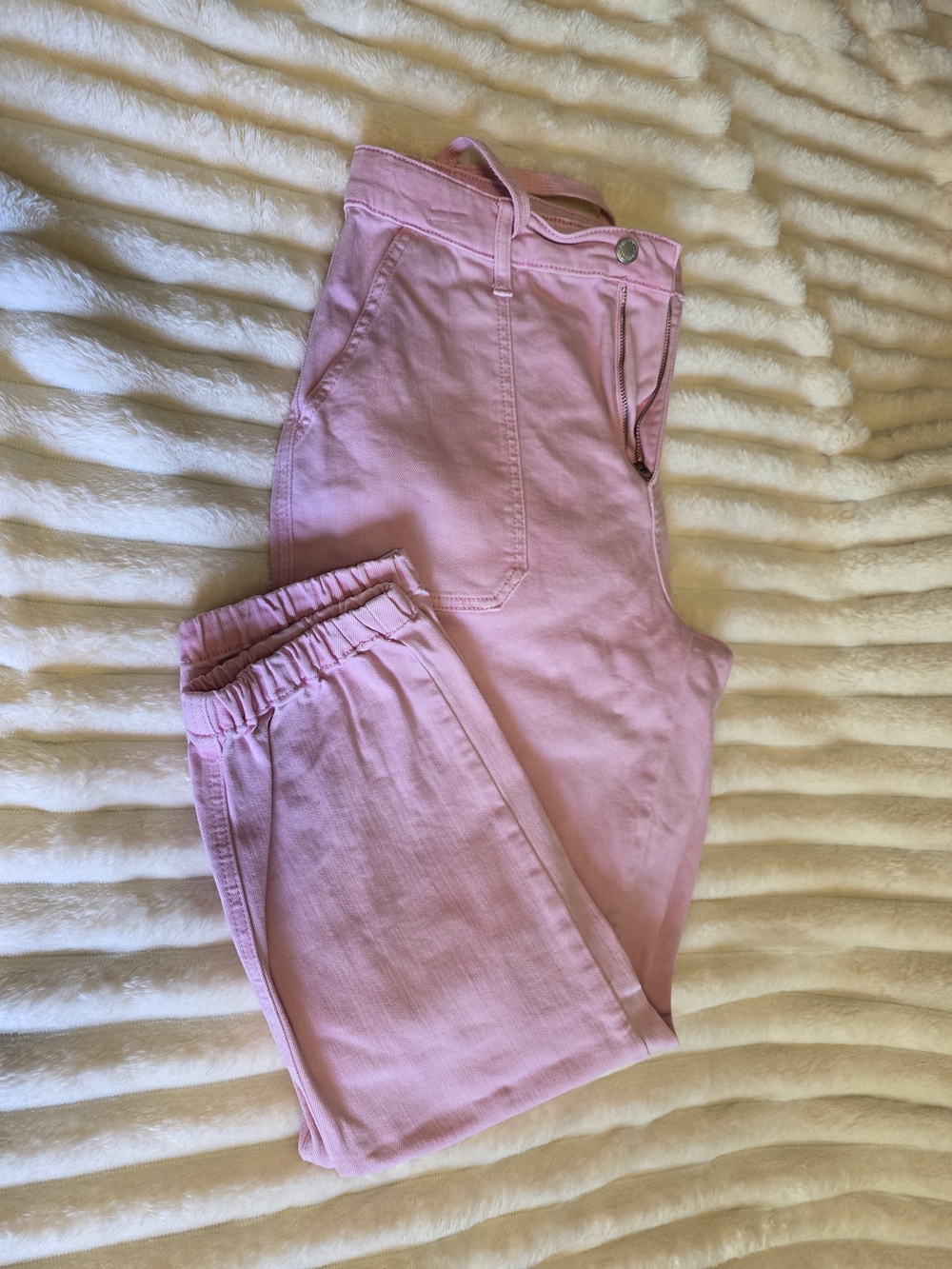 Judy Blue Light Pink Jogger Jeans